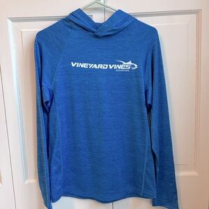 Vineyard vines performance Hoodie- blue